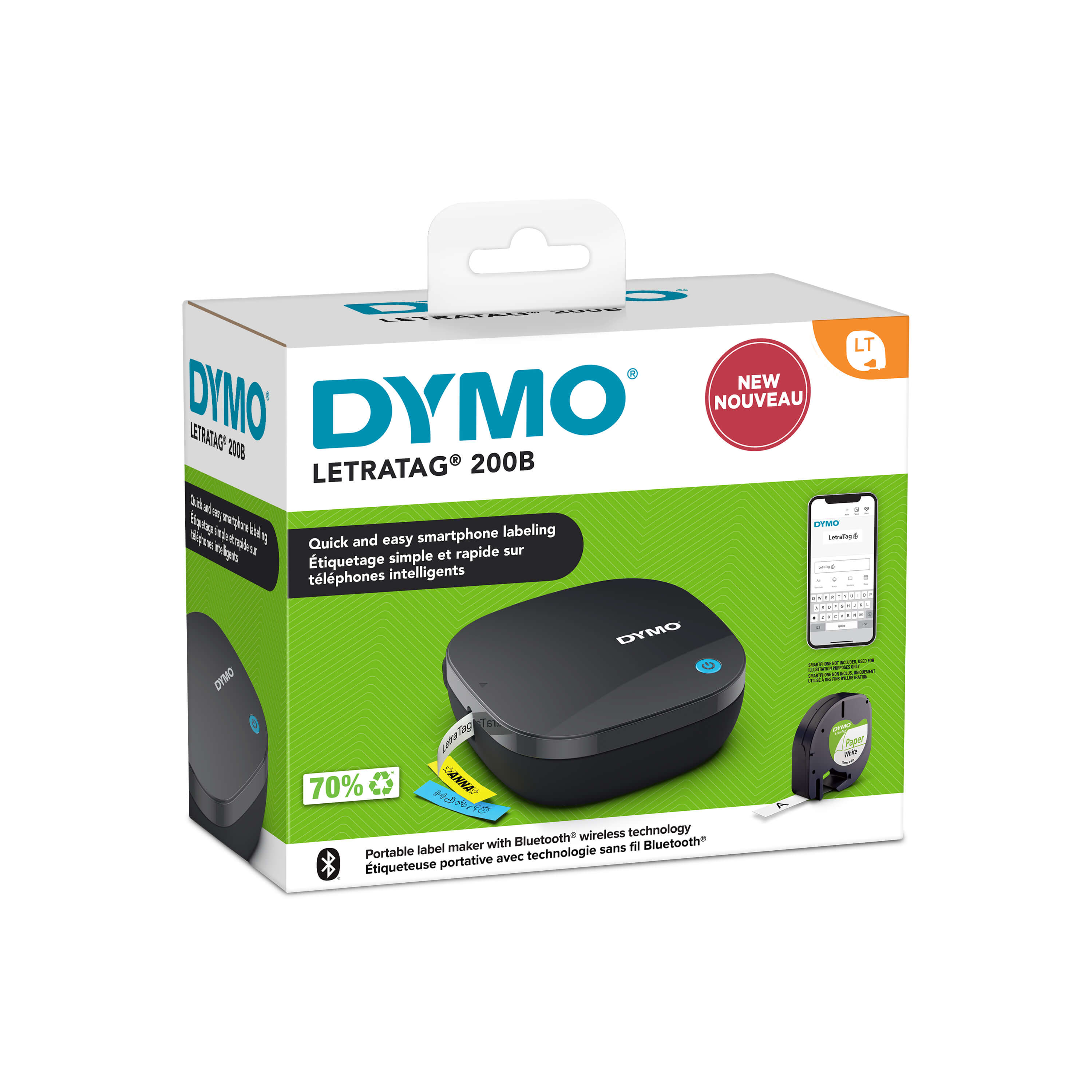 DYMO 2172855 LetraTag 200B Bluetooth Label Maker